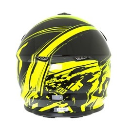 Shot Neon Yellow 2016 Furious Genesis MX šalmas - Image 2