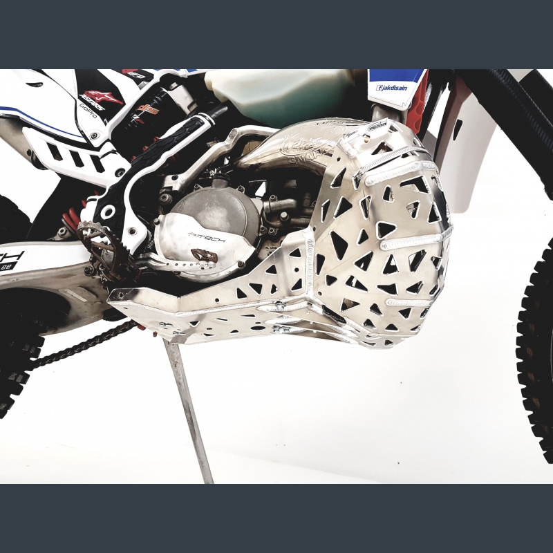 P-TECH KTM, Husaberg, Husqvarna sklendė su išmetimo vamzdžio apsauga PK001 - Image 7