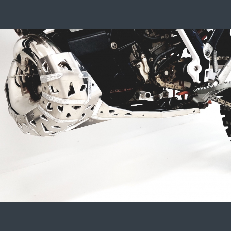 P-TECH KTM, Husaberg, Husqvarna sklendė su išmetimo vamzdžio apsauga PK001 - Image 5