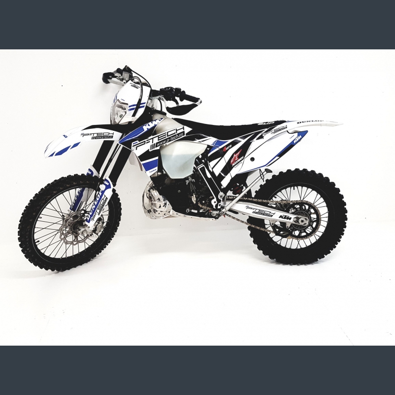P-TECH KTM, Husaberg, Husqvarna sklendė su išmetimo vamzdžio apsauga PK001 - Image 4