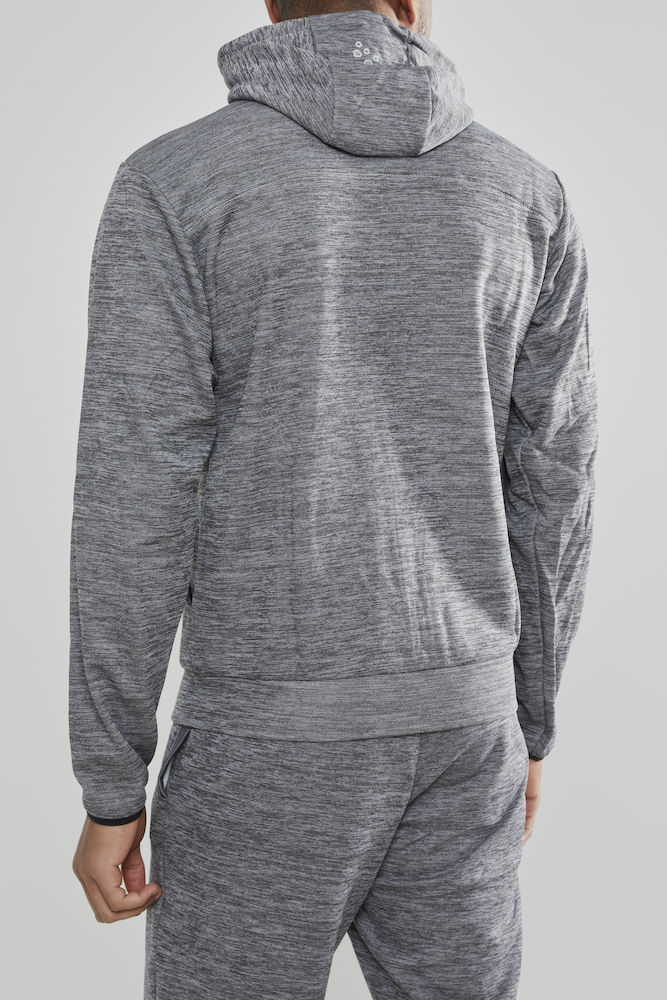 CRAFT Leisure Full Zip Hood vyriškas bliuzonas 1901692-2975 - Image 7