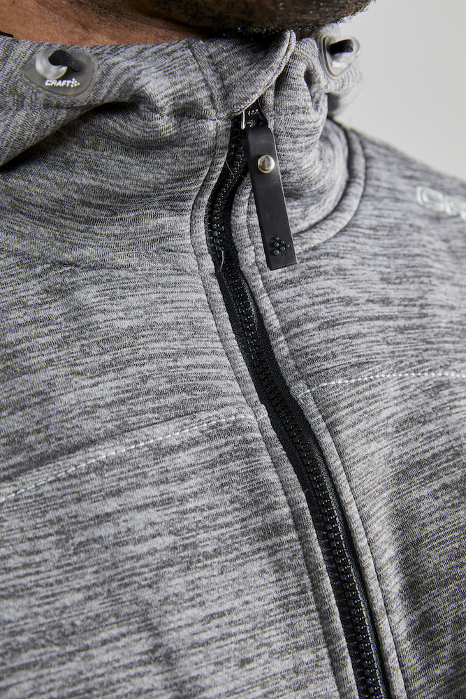 CRAFT Leisure Full Zip Hood vyriškas bliuzonas 1901692-2975 - Image 5