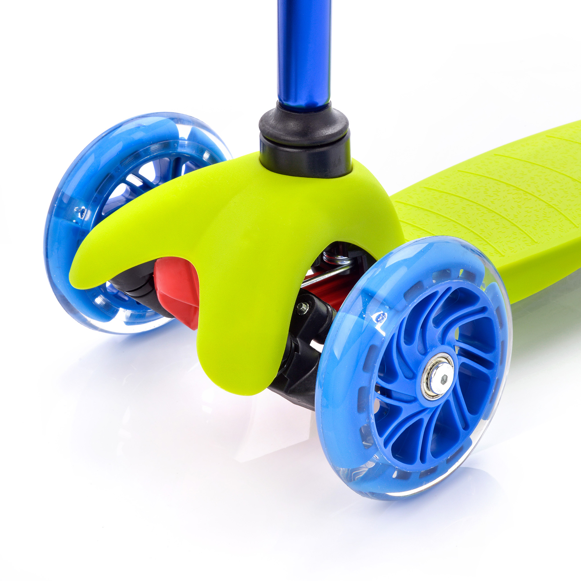 METEOR THREE-WHEEL WITH LED WHEELS green-navy blue paspirtukas 22662 - Image 6