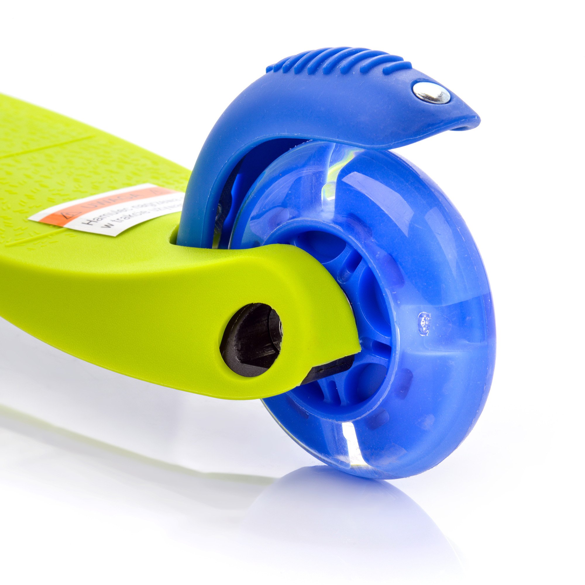 METEOR THREE-WHEEL WITH LED WHEELS green-navy blue paspirtukas 22662 - Image 4