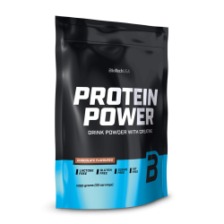 BIOTECH 100% Protein Power Drink Powder with Creatine baltymai 1000g
