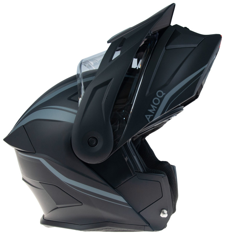 AMOQ Ballast Electric visor Helmet Blackout - Image 4